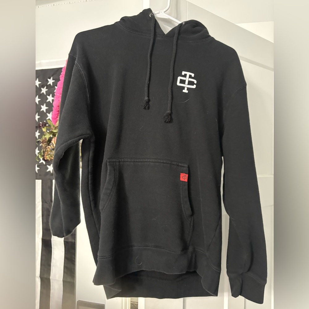 Black Hoodie with Logo